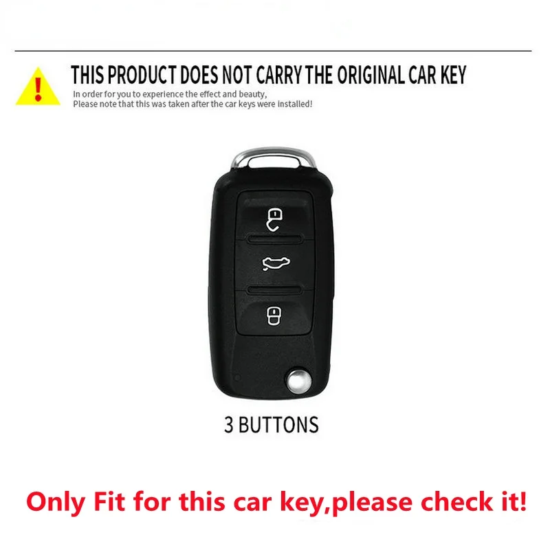 Nuova custodia per chiave auto in TPU per VW Volkswagen Polo Golf Passat Beetle Caddy T5 Up Eos Tiguan Skoda A5 SEAT Leon Altea accessori - H5fb011d747ba4c08943992e22f542ff1s