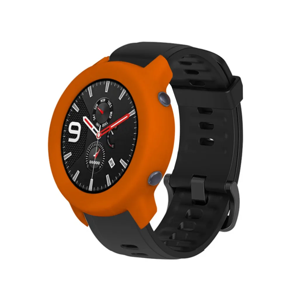 Мягкий полный чехол силиконовый защитный чехол для Huami AMAZFIT GTR 42 мм аксессуары для часов протектор