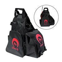 Portable Equestrian Backpack Horse Riding Helmet Boots Pants Bag for Outdoor Sports 2