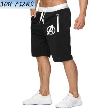 

2019 NEW Summer Brand Mens Jogger Sporting Thin Shorts Men Black Bodybuilding Short Pants Male Fitness Gyms Shorts for workout