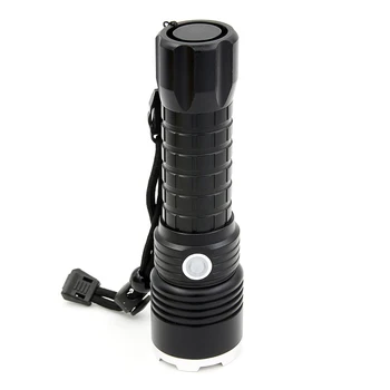 

BRELONG LED glare L2 high power aluminum alloy lotus head flashlight USB charging outdoor flashlight