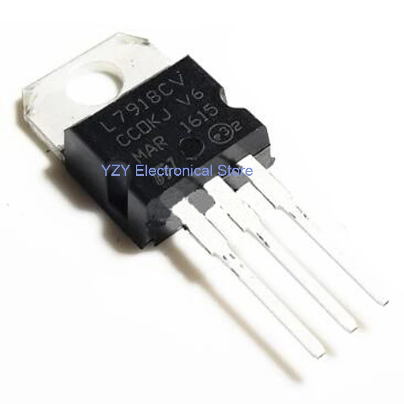 5 unids/lote auténtico L7918CV TO220 L7918-220 7918 LM7918 MC7918 7918CV IC ORIGINAL nuevo envío rápido