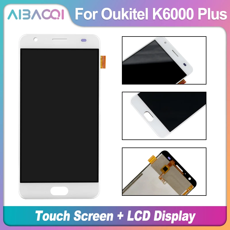 5,5 дюймовый сенсорный экран+ 1920X1080 ЖК-дисплей в сборе Замена для Oukitel K6000 Plus/K6000Plus телефон Android 7,0