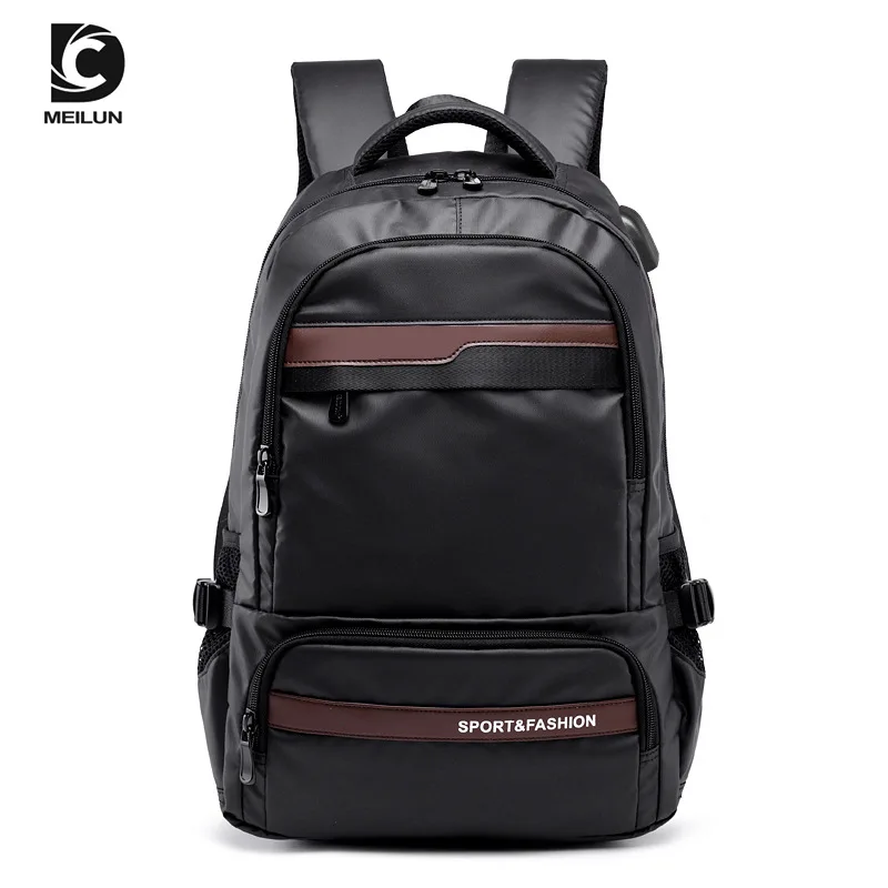 

Dc MeiLun Back Pack Small Male Laptop Backpack Travel Bagpack Sport Bags for Men Waterproof USB Charging University Schoolbag