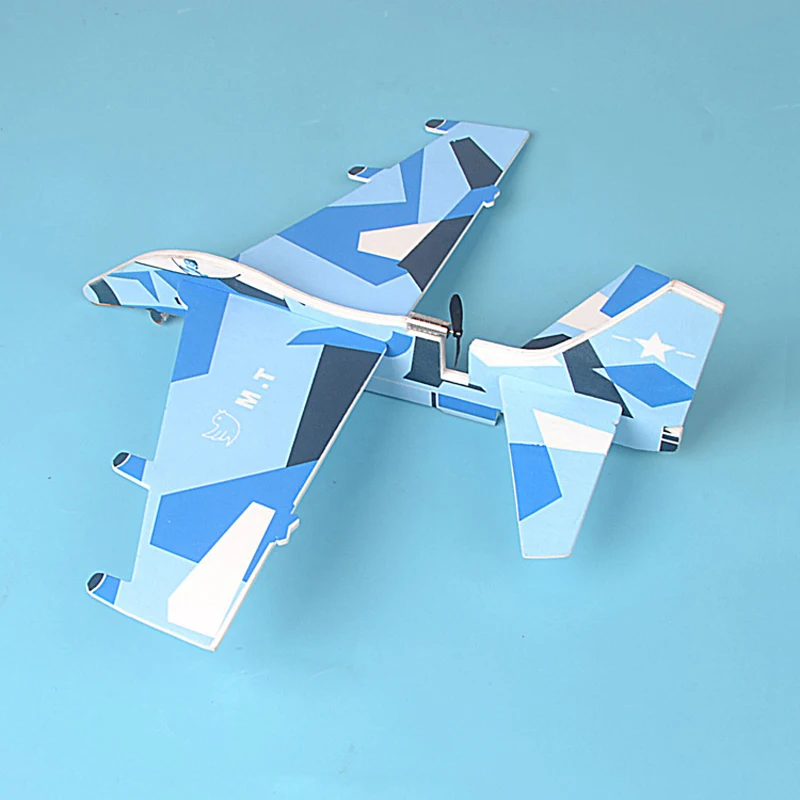 Перезаряжаемые Электрический самолет модель планер самолет из пенопласта игрушки летающий самолет игрушки для улицы с светодиодный свет научная образовательная игрушка