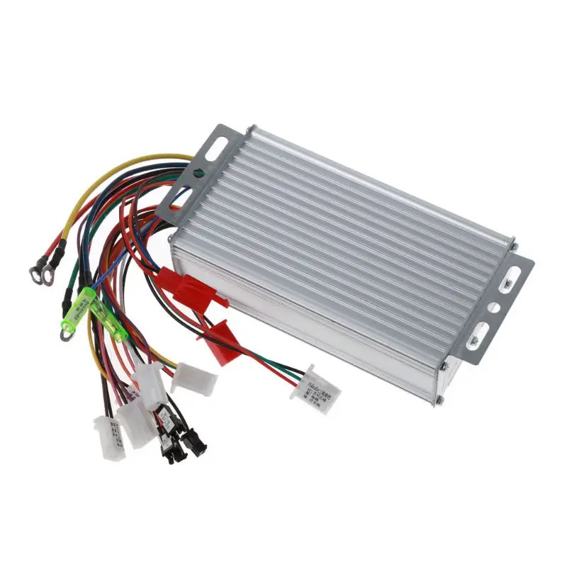 36V 48V 500W 12 Pipe Wire Brushless Motor Controller Speed Regulator for Electric