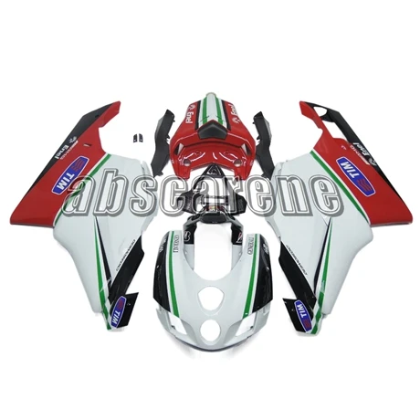 Выполните Обтекатели для поездок на мотоцикле Ducati 999 749 2005 2006 999 749 05 06 ABS впрыск Пластик кузов белые, красные, зеленые, в полоску