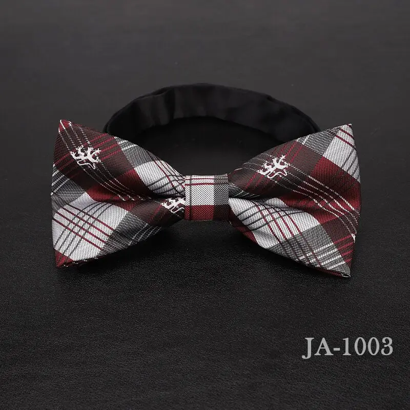 1003 Дизайнерский галстук-бабочка, высокое качество, мода, мужская рубашка, аксессуары, темно-синий, в горошек, галстук-бабочка для свадьбы, для мужчин,, вечерние, деловые, официальные - Цвет: 1003