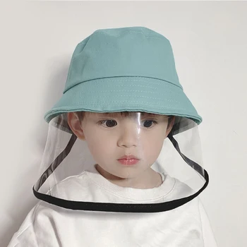 

Kids Ultraviolet-proof Sun Protection Cap Cotton Fisherman Hat Bucket Hat