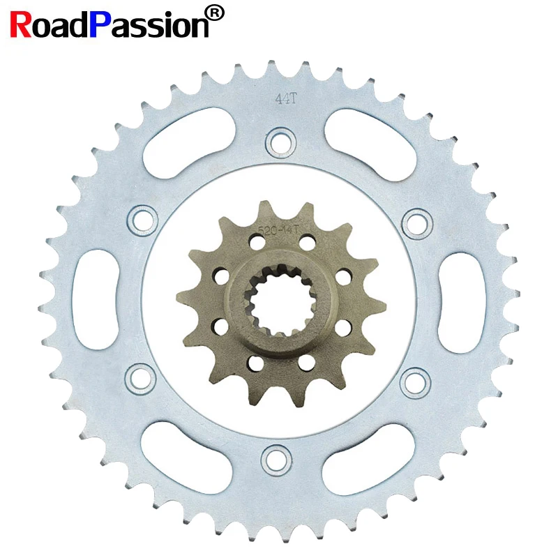 Dirt Bike Motorcycle 44T Teeth Rear &amp 14T Front Sprocket 520 Chain Wheel For HONDA CBR19 CBR22 JADE250 KAZ MC19 MC22 MC23 Hornet |