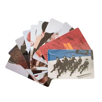 

10pcs/set Kpop ATEEZ Card Stickers New Album ACTON TO ANSWER Kpop Ateez Photocard Crystal Photo Lomo Card Stickers