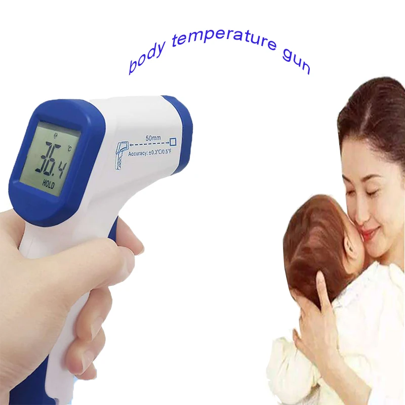 

Infrared Temperature gun Measure Body Room Adult Baby Muti-fuction Precision non-contact digital Thermometer Professional safety