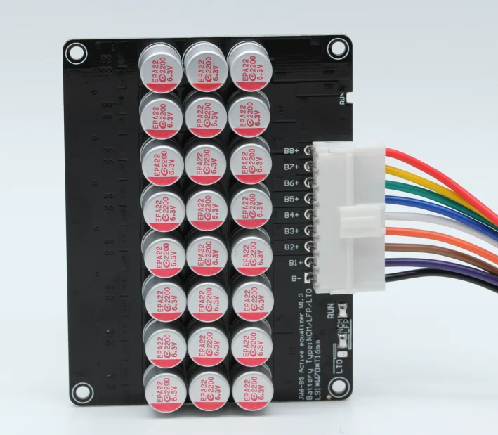 

8s 5A Active Equalizer Balancer Lifepo4 Lithium Lipo LTO Battery Energy active equalization Fit Capacitor