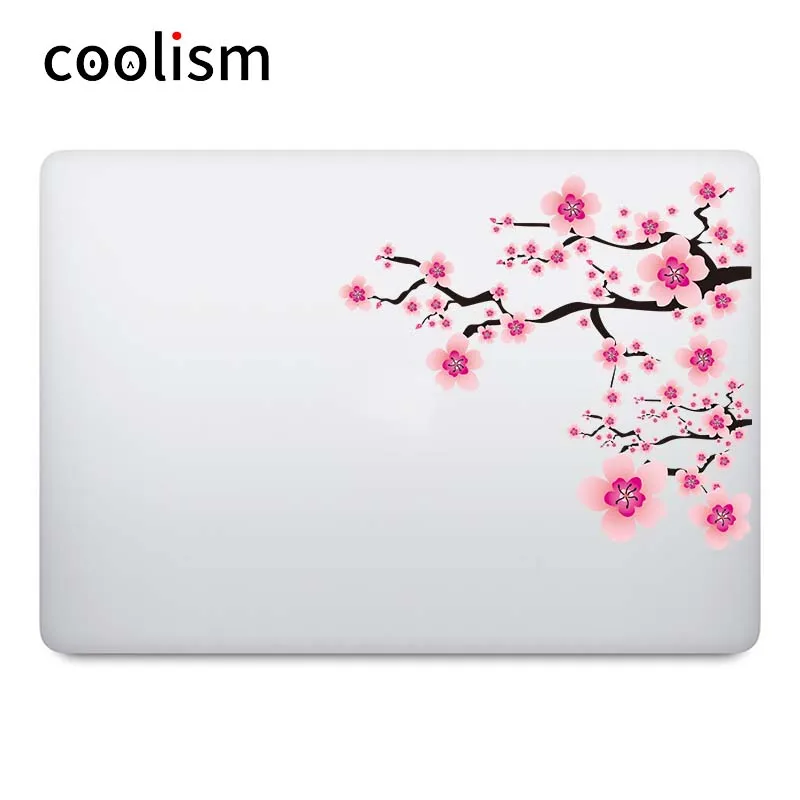 Наклейка для ноутбука с розовым цветком сакуры наклейка Macbook Pro Air Retina 11 12 13 14 15