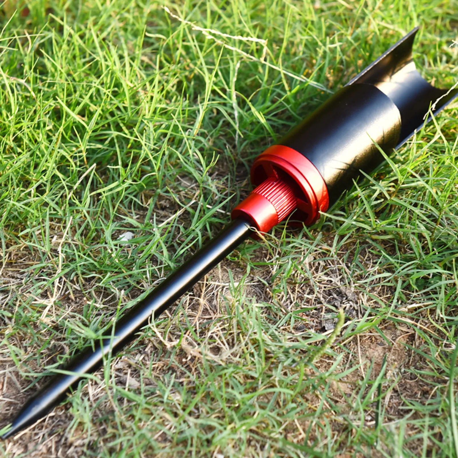 FishingPoleGroundHolderAluminumAlloyFishingRodStandNon