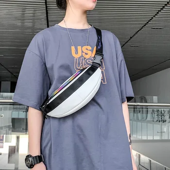 

Breast Package Male Fashion Simple Mini Wallet Trend Casual Sports Shoulder Bag Japanese-style Retro Light Shoulder Bag Women