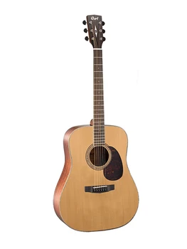 

Earth100-nat Earth series acoustic guitar, natural glossy color, Cort