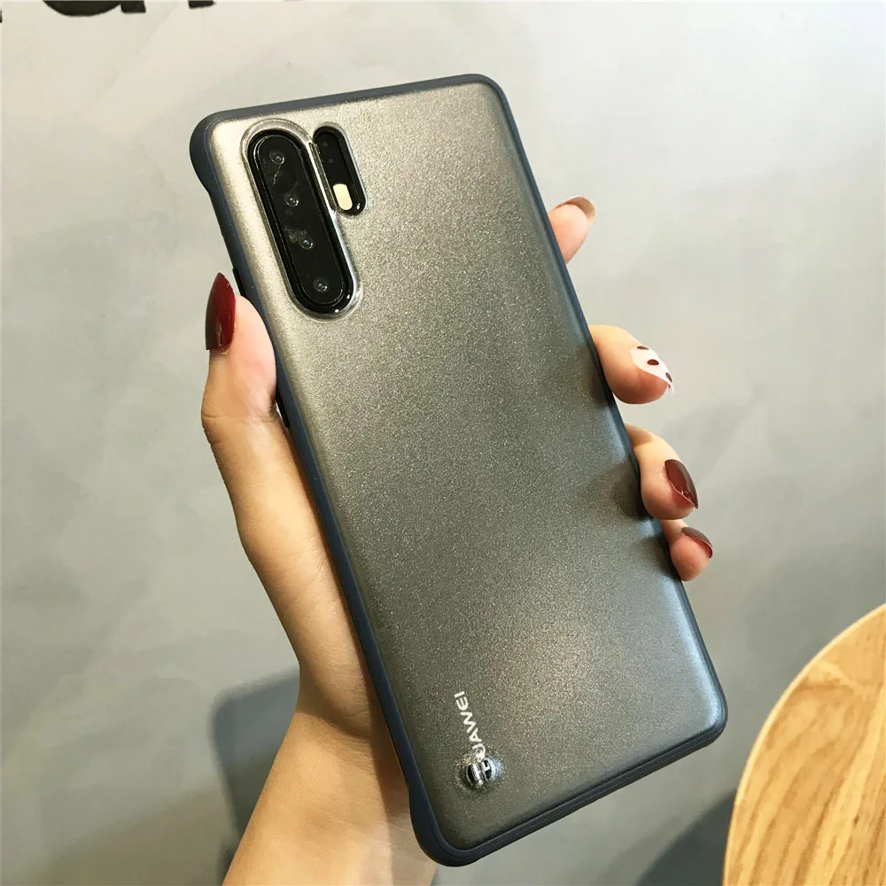 Оригинальный Feel Bumper Бескаркасный ПК + ТПУ чехол для samsung Galaxy Note 10 Plus 9 A10 A20 A30 A50 A70