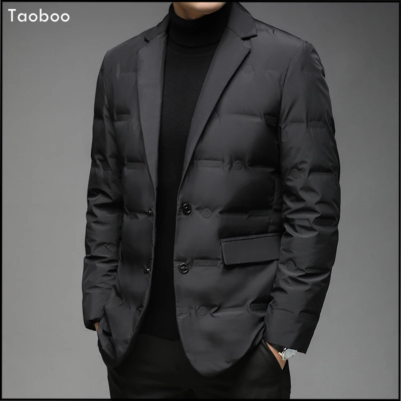 Top Grade Winter Casual Fashion Business Men's Tracksuit Overcoat Down Jacket Windbreaker New Men Coat Canada Parka Jacket