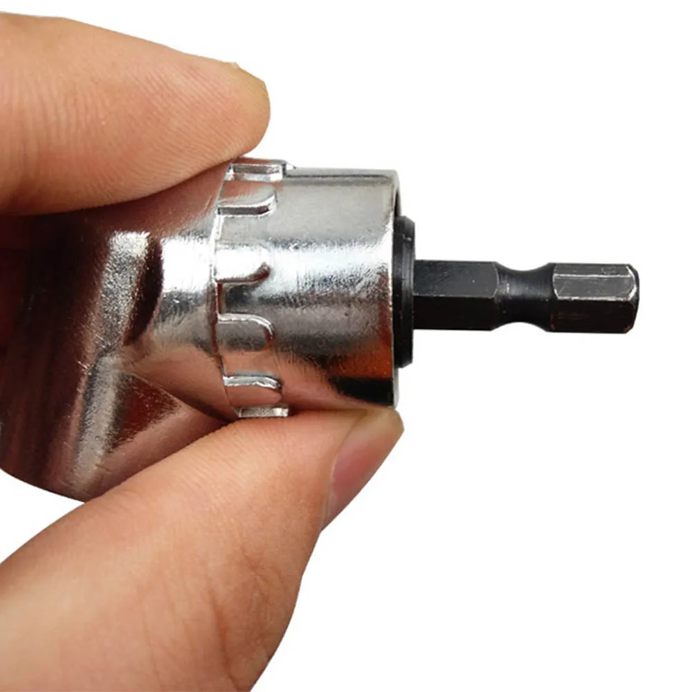 

2017 New 105Degree Right Angle Head Screw Driver 1/4 Hex Shank For Power Drill Durable Lasting Chrome Vanadium Steel Alloy