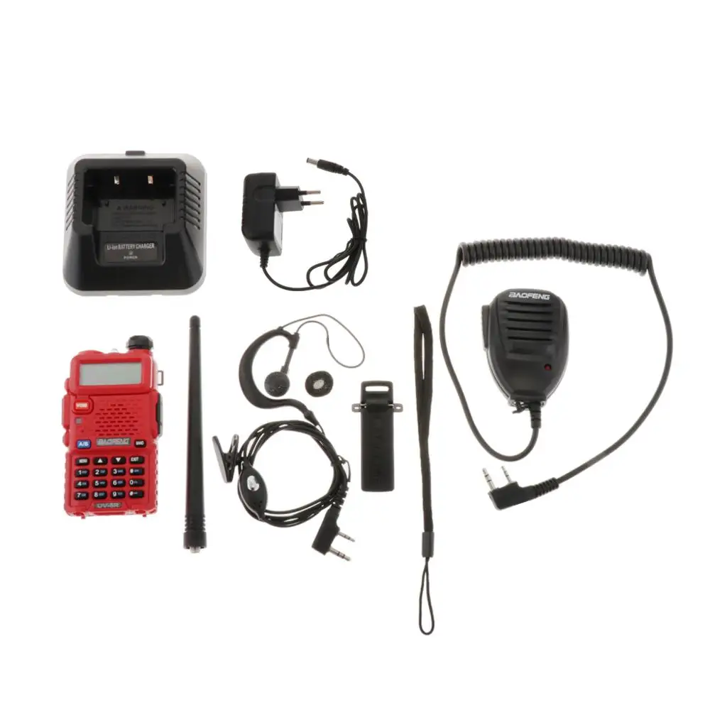 Baofeng UV 5R 5 Вт VHF UHF портативный Ham Радио 2 двухстороннее радио Walkie Talkie
