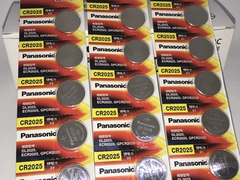 

20pcs/lot Panasonic CR2025 3V Button Cell Coin Battery for Watch Toys Computer Calculator Control CR 2025 Batteries