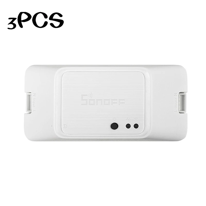 5 шт. SONOFF Basic R3 Smart Switch APP Умный дом wifi 10A модули совместимы с Alexa Google Home Автоматизация - Комплект: 3PCS