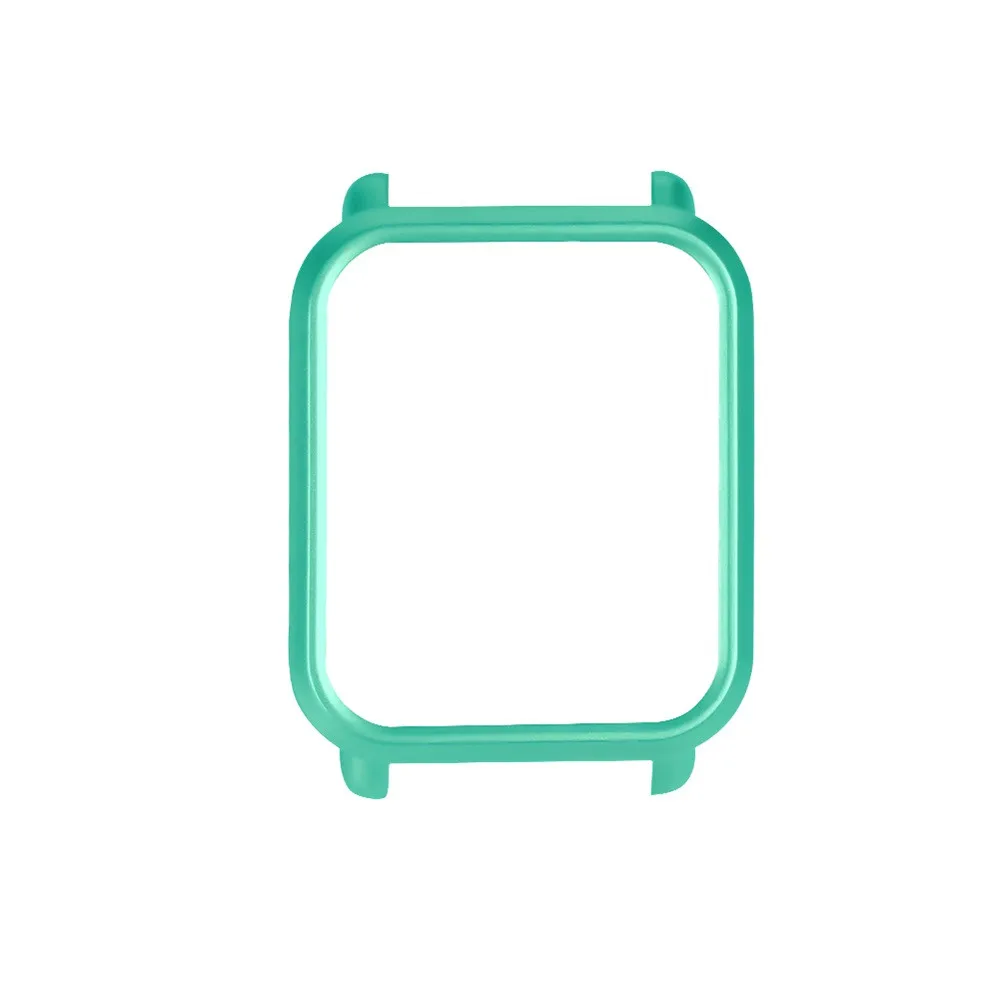 Смарт-часы, защитный чехол, цветной PC чехол, защитный чехол для Xiaomi Huami Amazfit Bip, Молодежные часы, чехлы, рамка#50 - Цвет: Mint Green