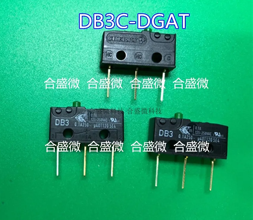 2 шт. DB3C DB3 переключатель 0.1A Золотой контакт Кнопка сброса импорт микро-движения