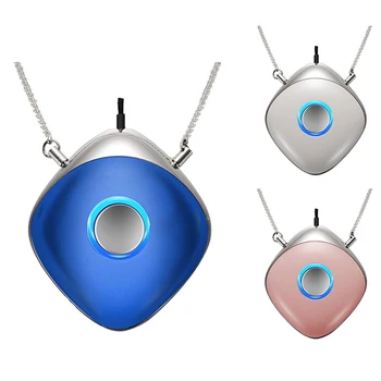 

Personal Wearable Air Purifier Necklace USB Mini Portable Air Freshner Ionizer Negative Ion Generator