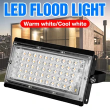 

LED Floodlight 220V Wall Lamp Outdoor Lights 50W Spotlight Landscape Lighting Waterproof Floodlight LED Ultra Bright Street Lamp