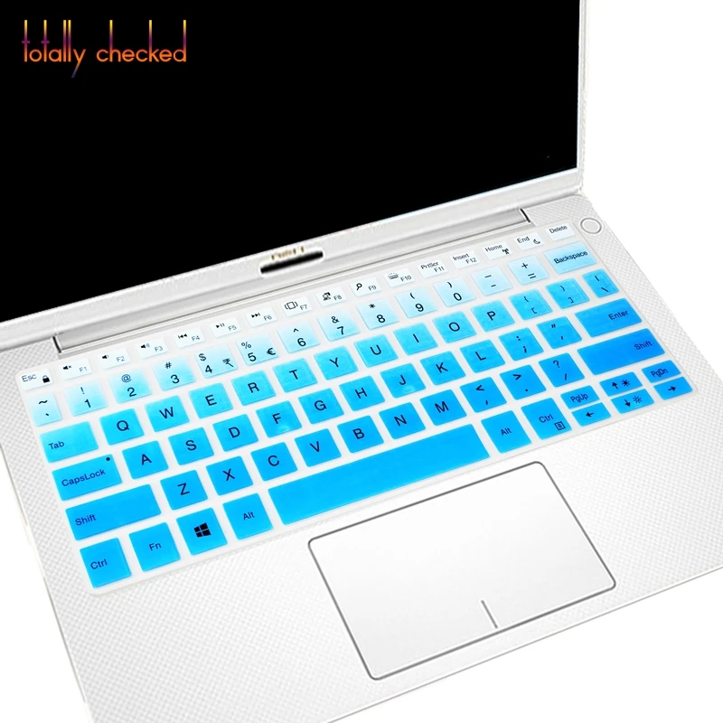 Для dell xps 13 9380 9385 пылезащитный силиконовый чехол для клавиатуры для dell xps 13 13-9380 13-9385 - Цвет: fadeblue