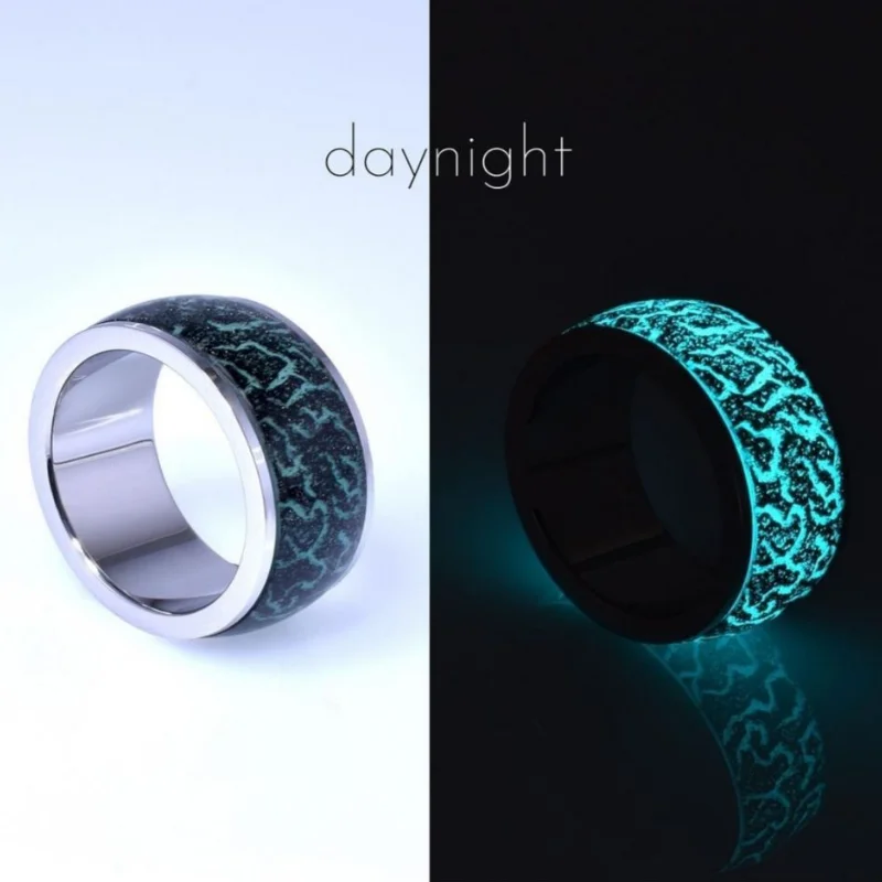 Custom Titanium Glowstone Ring | Patrick Adair Designs