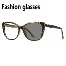 Очки с защитой от ультрафиолета, оправа для очков с линзами для близорукости для женщин и мужчин, солнцезащитные очки с фотохромом, очки с градусом FML