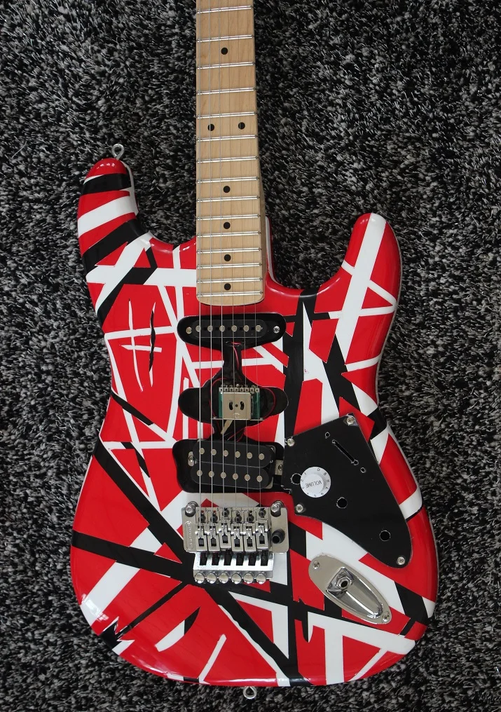 Вэйфан Кайт Rebon 6 строка Винтаж FrankenStrat Kr 5150 Электрогитары/гитара фрезерный