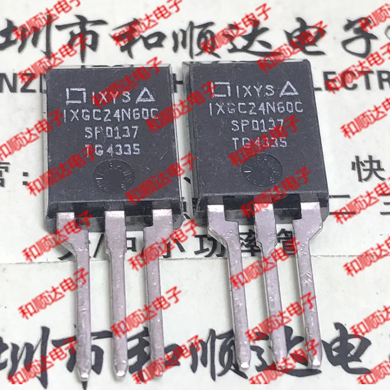 5 шт./лот IXGC24N60C ISOPLUS220 600V 24A