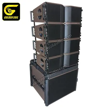 

KARA S818 subwoofer passive line array speaker line array parts Goldensoil audio line array speaker