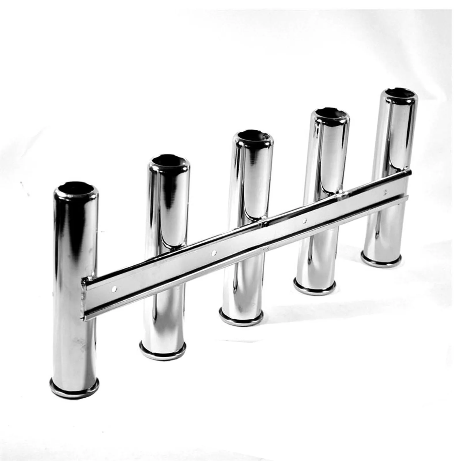 316 Stainless Steel 5 Link Fishing Rod Holder 5 Tubes Rod Pod Rack Boat Marine Yacht time limited amarras fueraborda outboard motor boat stainless steel rod holder 4 link rack marine fishing pod accessories