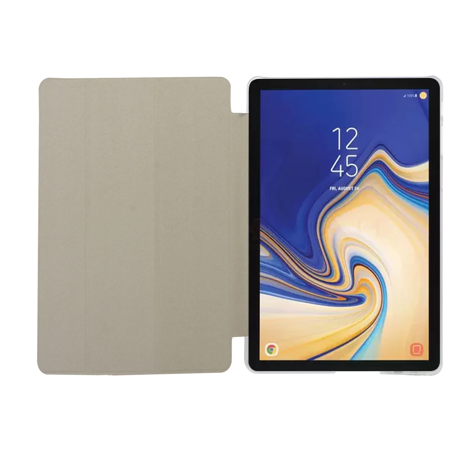 Подходит для samsung Tab A10.1 T510 защитный чехол T515 три раза плоский корпус T510 и планшет кожаный чехол