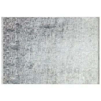 

Apex Lucca 3 'x 5' Polypropylene Grey Runner Rug