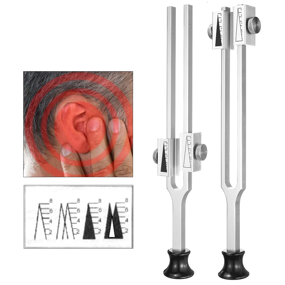 26cm Rydel Seiffer Tuning Fork C64/c128 Neurology Medical Diagnostic