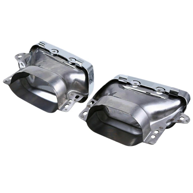 2Pcs Car Double Hole Exhaust Pipe Silencer For Mercedes Benz W164 W221 Amg 05-13 | Автомобили и мотоциклы