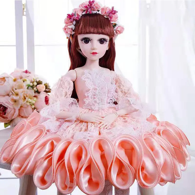 1/3 60 см 18 подвижные шарнирные игрушки BJD куклы модные 3D глаза куклы в одежде Ювелирная обувь аксессуары Игрушки для девочек - Цвет: As picture