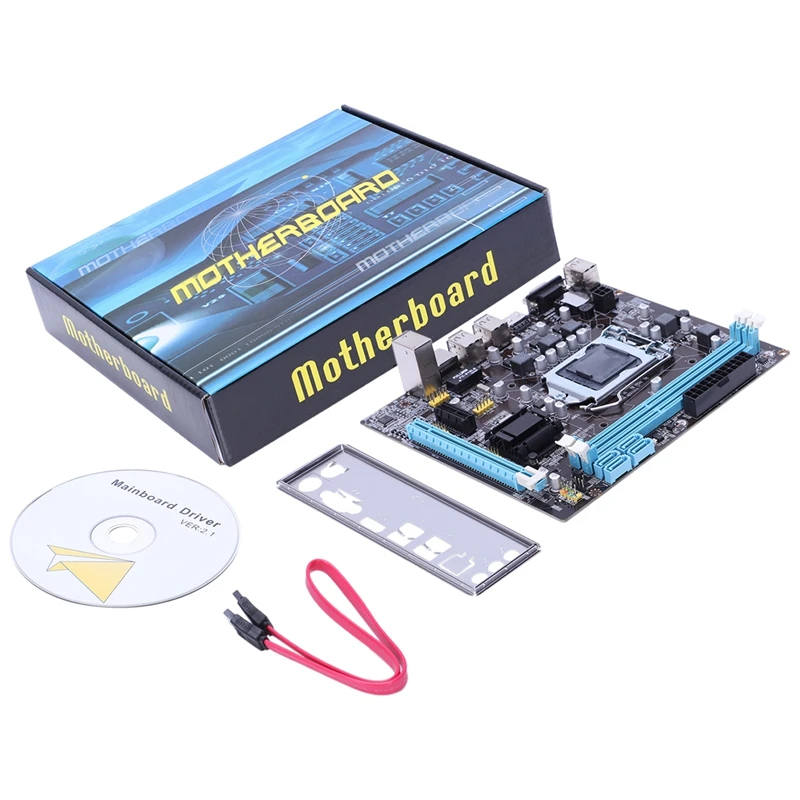 Материнская плата H61 LGA 1155 DDR3 ОЗУ USB 2 0 поддержка четырехканального процессора Core I3