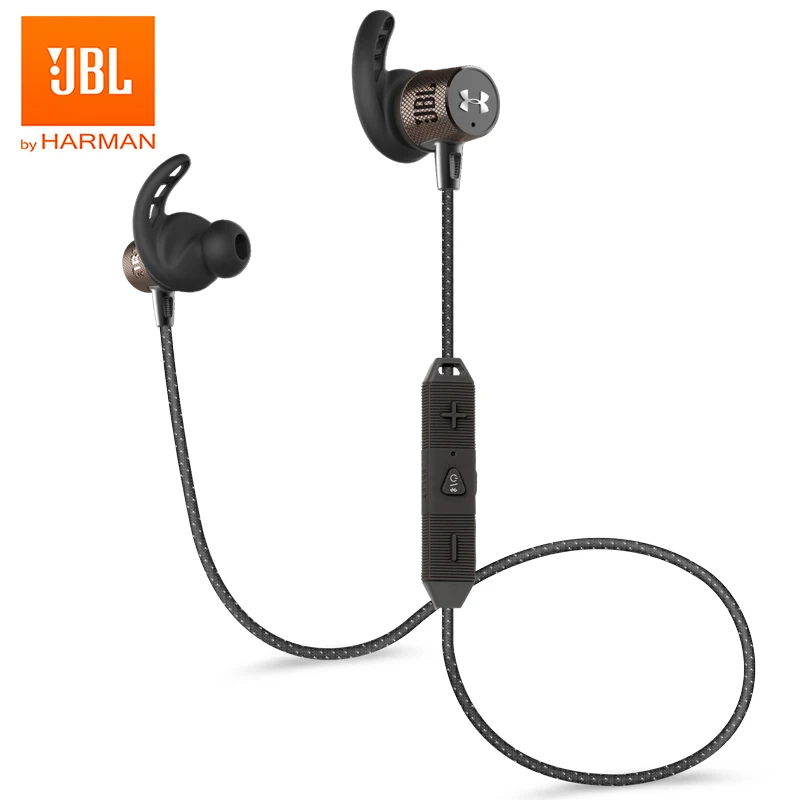 JBL UA REACT Wireless Sports Earphones Bluetooth Professional Waterproof Earbuds Deep Bass Headset Handsfree with Micphone