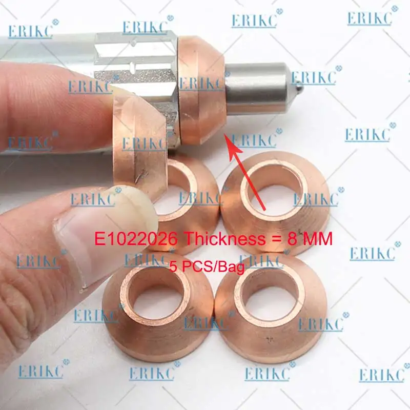 Tapered Copper Washer E1022026 Common Rail Diesel Fuel Injector Nozzle Gasket Copper Washer for Denso Injectors (2)