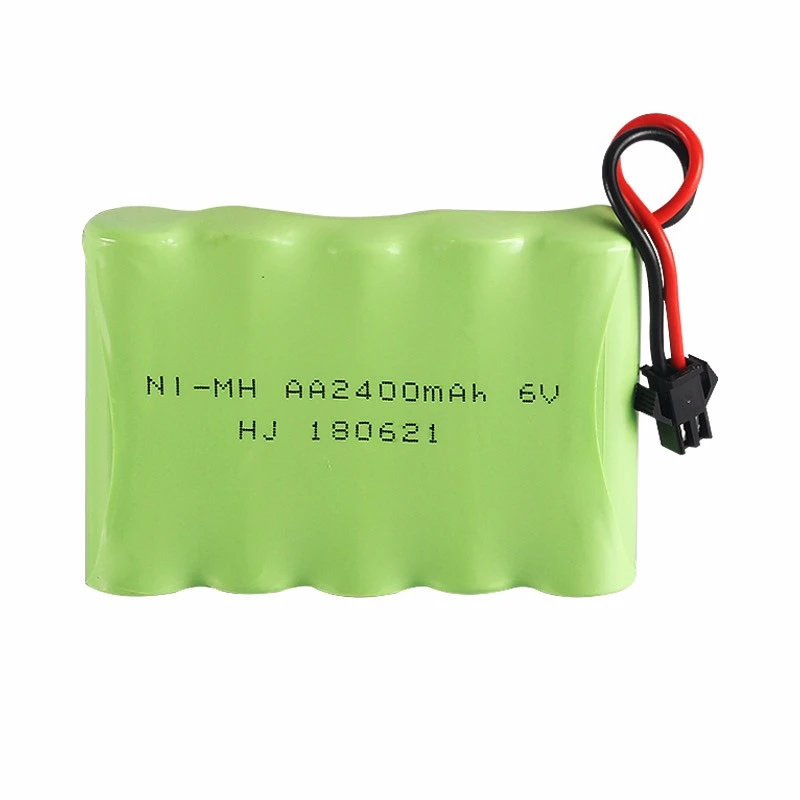 Bateria Nimh de 6v e 2400mah para Brinquedos rc Carrinhos e Robôs Armas Bateria Recarregável Ni-mh Peça - Image 2