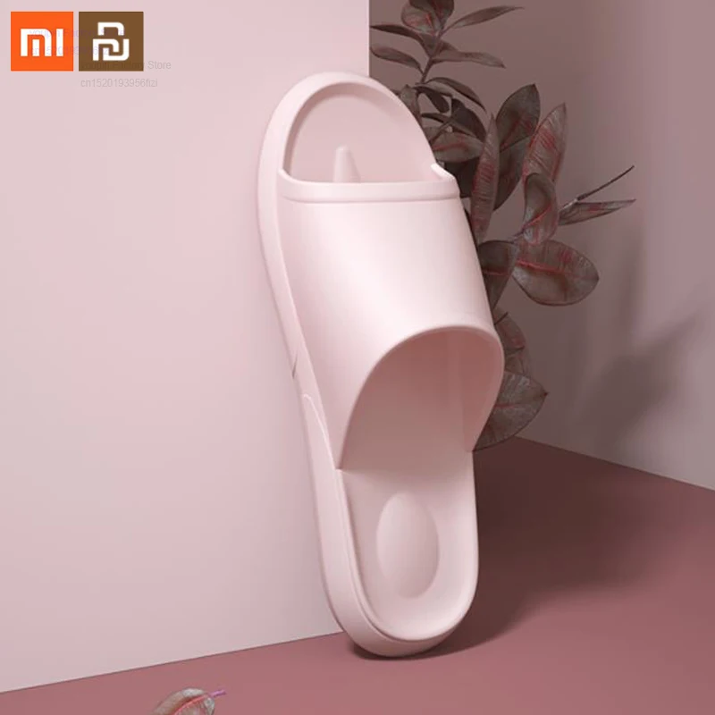 Тапочки xiaomi 7 цветов мягкие Нескользящие сандалии для ванной пыленепроницаемые