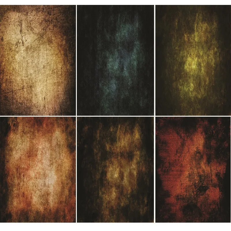 

SHENGYONGBAO Abstract Gradient Vintage Vinyl Baby Portrait Photography Backdrops For Photo Studio Background XT20915FGD--02
