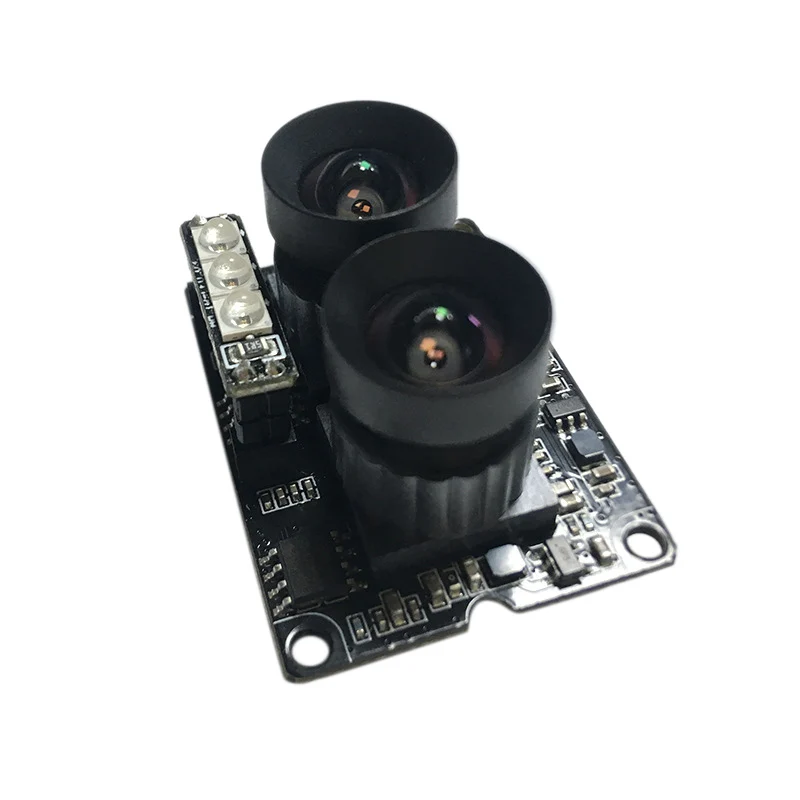 Горячая 3C-USB плата модуля камеры двойной объектив 3MP цветной датчик+ 1.3MP черно-белый датчик 90 ° с ночной версией